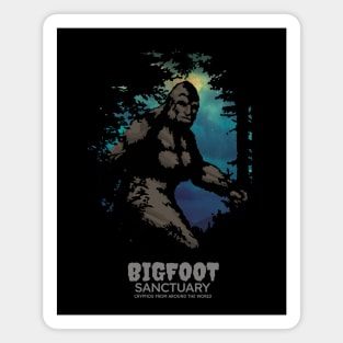 Bigfoot Sanctuary Magnet